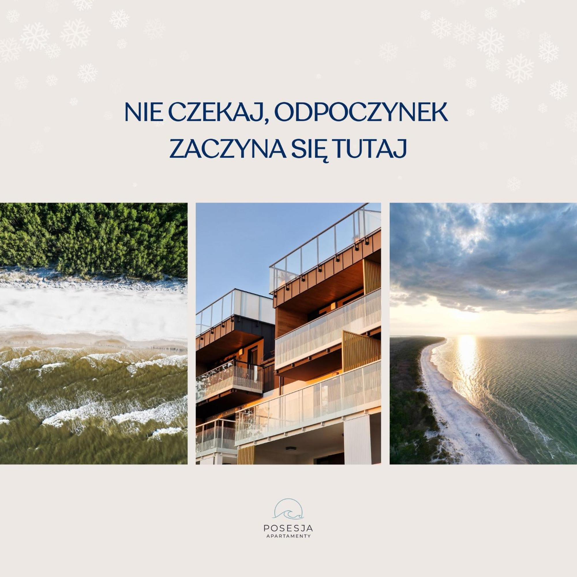 Posesja Apartamenty & Spa - Posesja Plazowa 4A II Grzybowo  Kültér fotó
